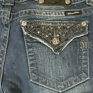 Miss me dark wash bootcut jeans